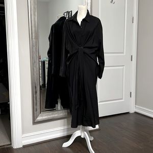 Tie-front Shirt Dress H&M